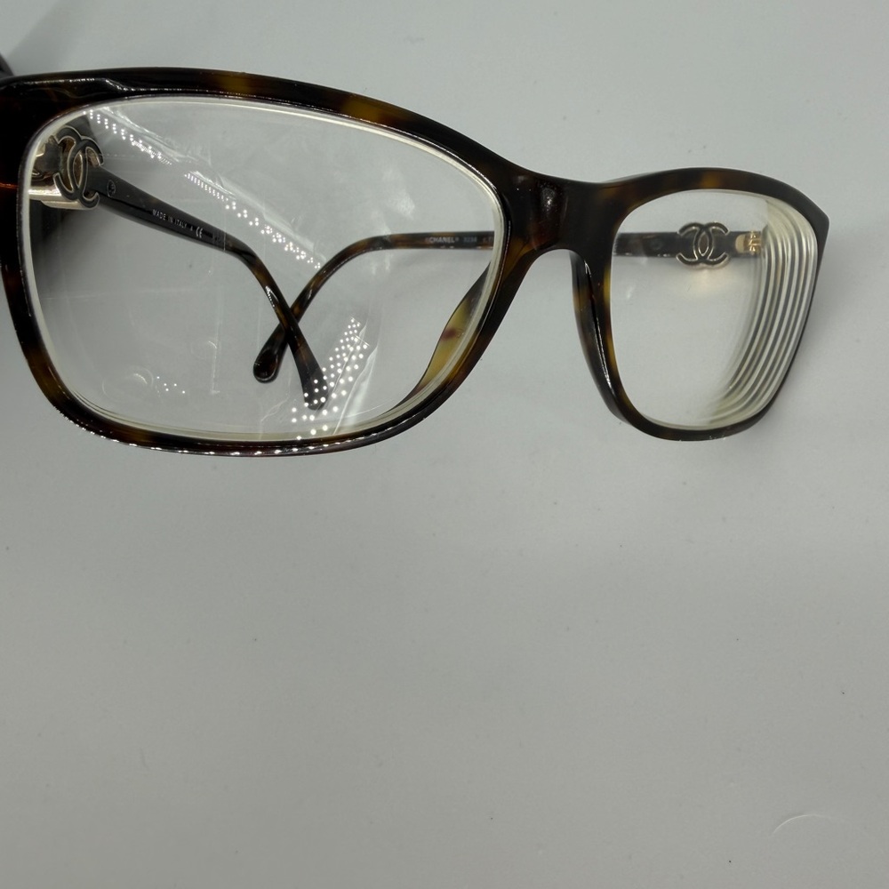 Chanel 3234 C714 Brown Tortoise Prescription Eyeglasses - Picture 6 of 12